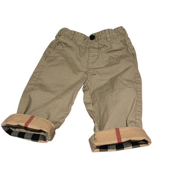 12 month Burberry khaki pants - Picture 1 of 5